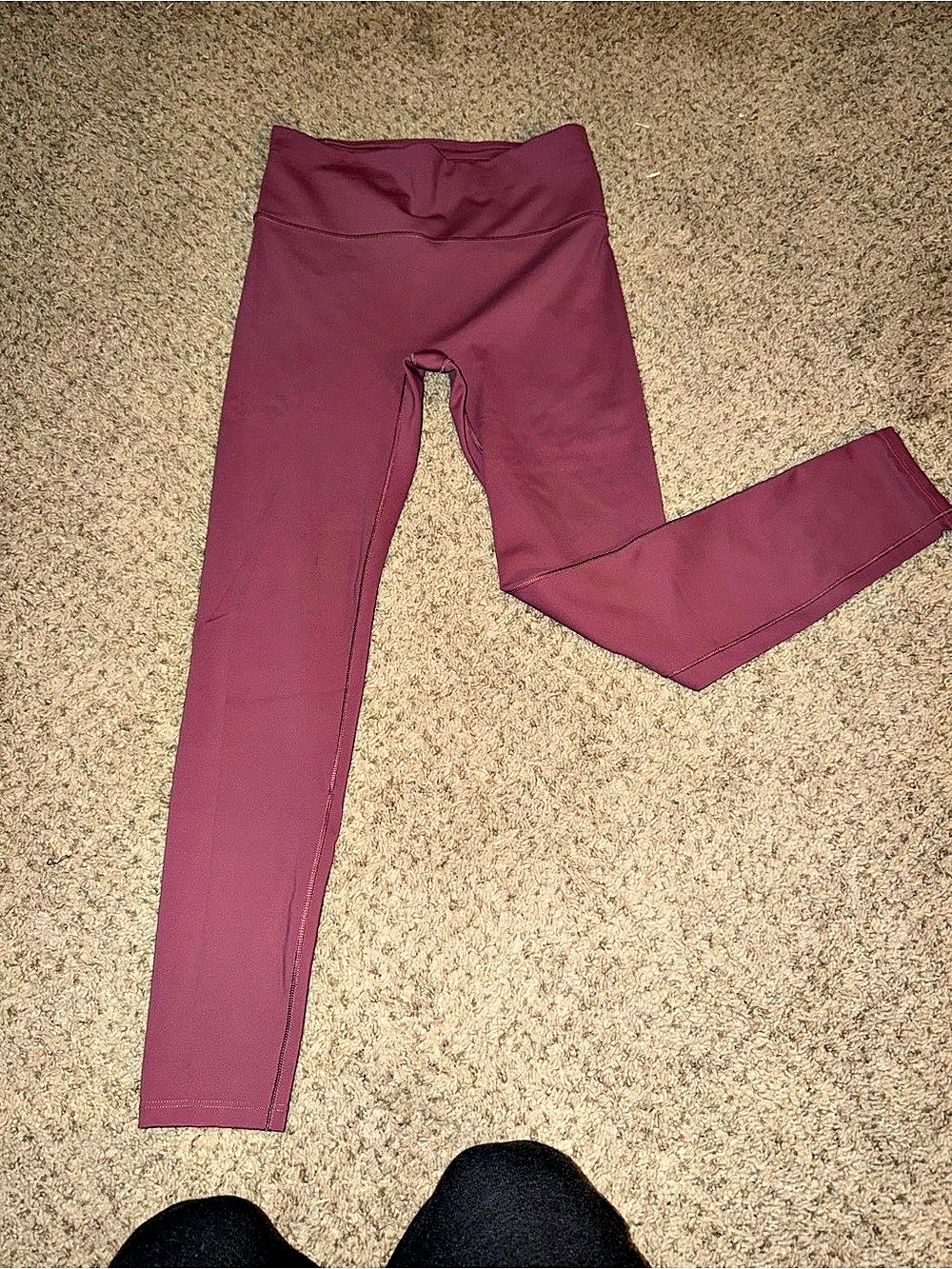 Calla High-Rise Pant 25" Burgundy Leggings